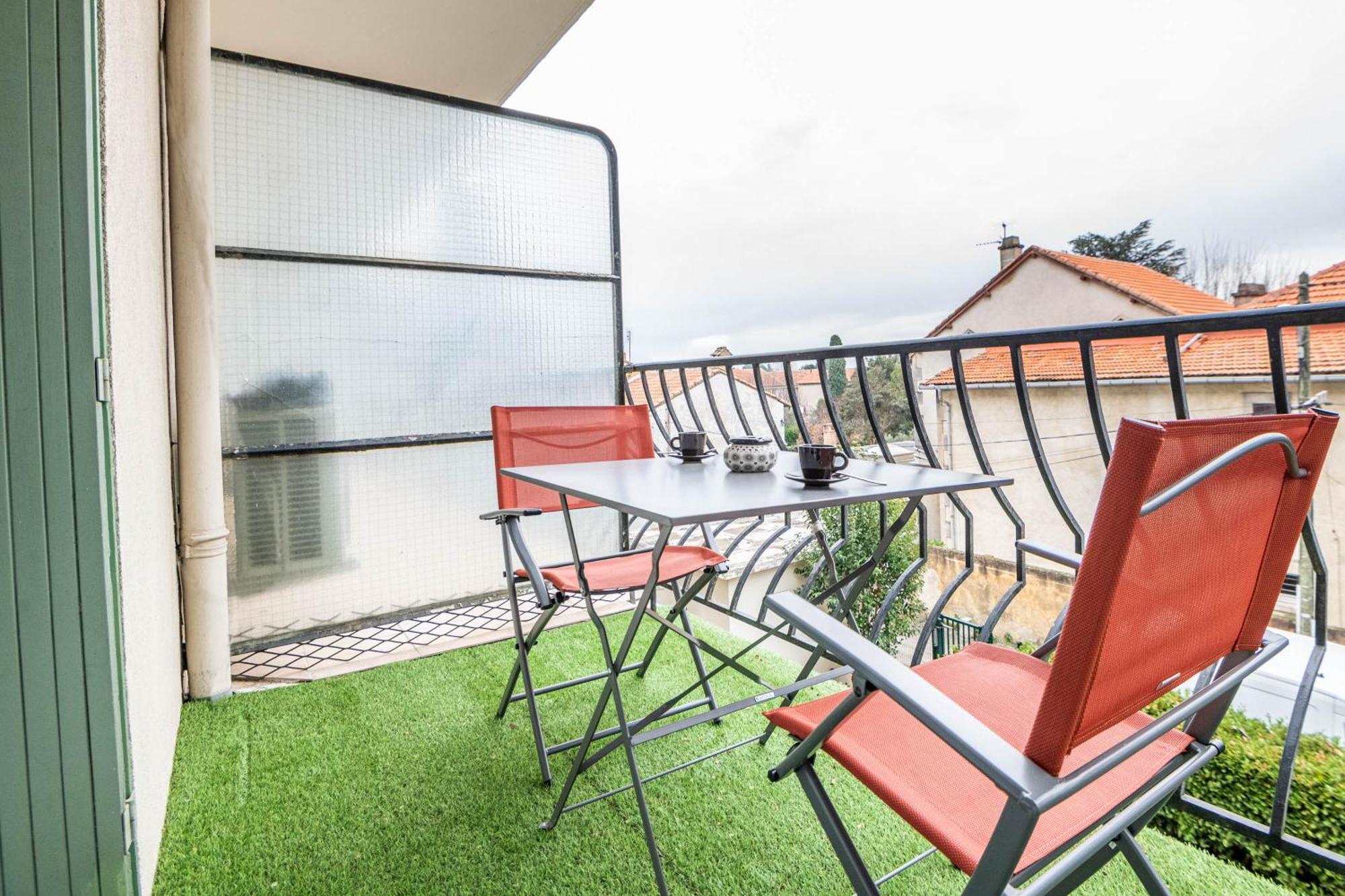 Au Calme De L'Iris - Clim - Garage - Wifi - Tramway Avignon Exterior foto